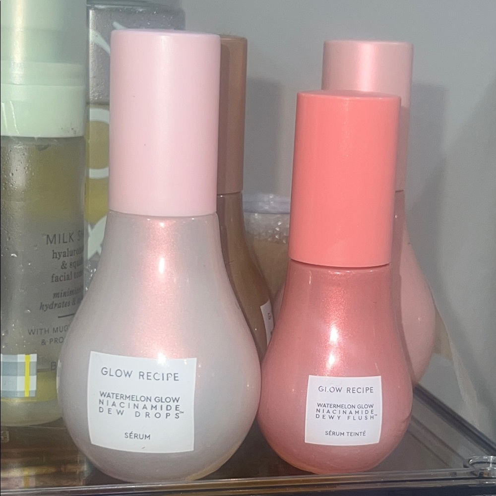 Glow Recipe 2 Watermelon Dew Drops Duo  Niacinamide serum tinted
